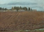 Теплый вечер мая - 1987, 60х70, холст, масло, цена договорная.